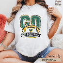 Search for cheesehead tshirts Green bay