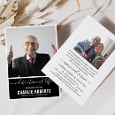 Search for modern memorial service invitations Death
