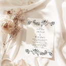 Search for classic black and white wedding invitations Vintage