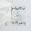 Search for black acrylic wedding invitations Vintage