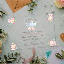 Search for square tea 5x7 invitations Elegant