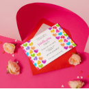Search for valentines day party invitations Colourful