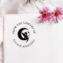 Search for moon rubber stamps Cute