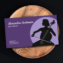 Recherche de violoncelle cartes visite Classique