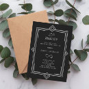 Recherche de infini invitations Noir et blanc