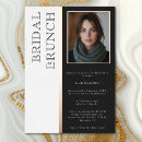 Search for rose gold typography invitations Black and white