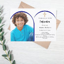 Search for boys confirmation invitations Elegant