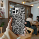 Search for black and white abstract iphone cases Floral