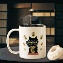 Search for maneki neko mugs Japanese culture
