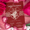 Search for retro valentines day invitations Red