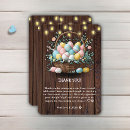 Search for easter egg thank you cards Colourful