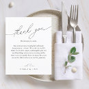 Search for thank you wedding place cards Script