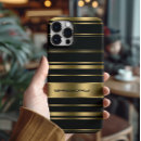 Search for black and gold pattern iphone cases Modern