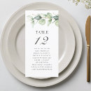 Search for succulents table cards Eucalyptus