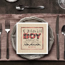 Search for antler napkins Baby shower