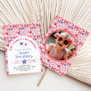 Search for fireworks birthday invitations Little firecracker