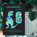 Search for boys 8th birthday invitations Simple