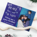 Search for peace photo cards Snowflake