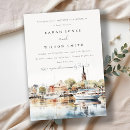 Search for nautical anniversary invitations Watercolor