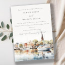 Search for boat bridal shower invitations Watercolor