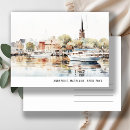 Recherche de rocheuse vœux cartes Aquarelle