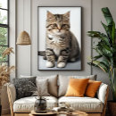 Search for whimsical cat art Animal lover