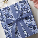 Recherche de antiquité papier cadeau Bleu