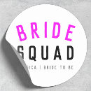 Search for bride squad stickers Modern