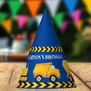 Search for construction paper party hats Digger