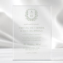 Search for green wreath invitations Calligraphy