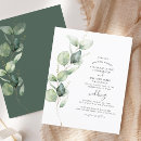 Search for watercolor succulent invitations Eucalyptus
