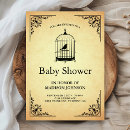 Recherche de birdcage invitations Classique