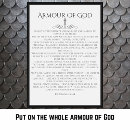 Search for armour of god posters Scripture