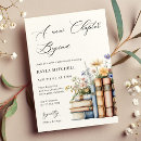 Recherche de book baby shower invitations Un nouveau chapitre