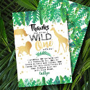 Search for wild one cards Watercolor greenery
