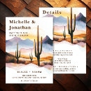 Recherche de desert cactus mariage invitations Couple