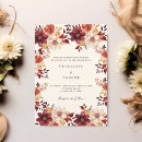 Search for burgundy fall wedding invitations Formal