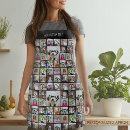 Search for black white aprons Trendy