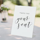 Search for please find your seat signs Modern