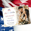 Recherche de american wedding stationery Rouge blanc et bleu