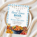 Search for good time invitations Seafood boil