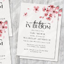 Recherche de cherry blossom invitations Jolie