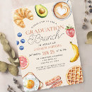 Recherche de brunch graduation invitations Aquarelle