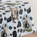 Search for cow tablecloths Farm