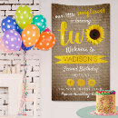 Search for rustic birthday party decor Fall
