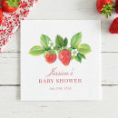 Search for love is sweet napkins Red