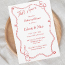 Search for whimsical rehearsal dinner invitations Italian