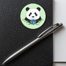 Recherche de panda bleu autocollants Mignon