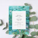 Search for claude monet invitations Water lilies