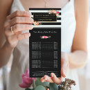 Search for salon price lists Makeup artist